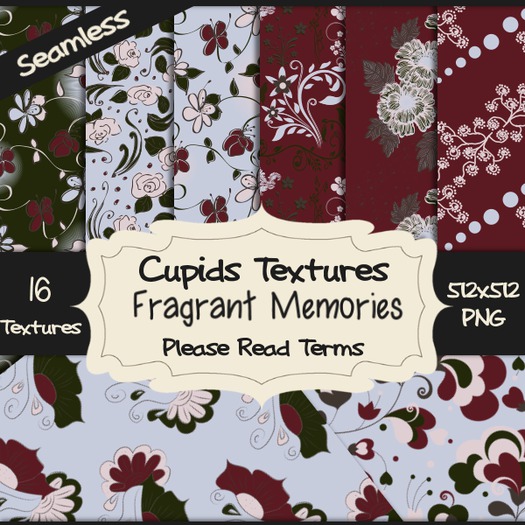 *Cupids Textures * 16 FRAGRANT MEMORY