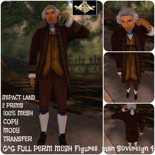 G^G FULL PERM MESH Figures  man Sovereign 4