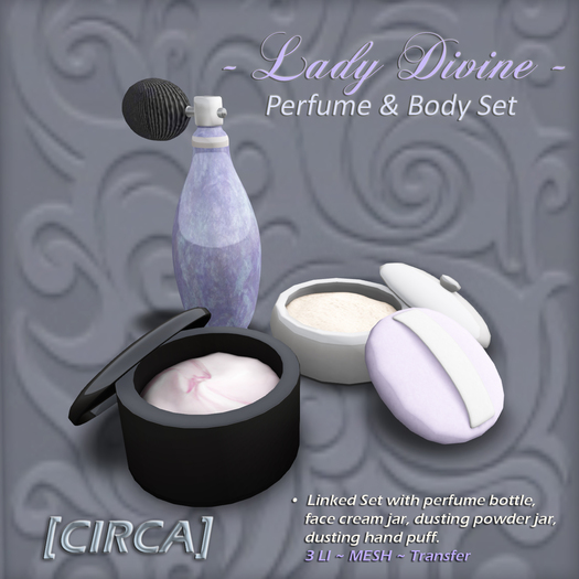 [CIRCA] - "Lady Divine" - Perfume & Body Set