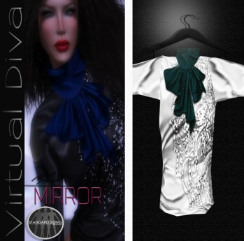 Second Life Marketplace - Virtual Diva Mirror Top White