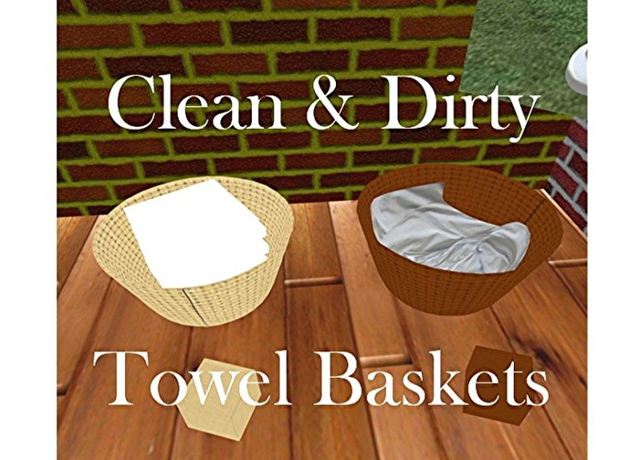 towels dirty in basket 