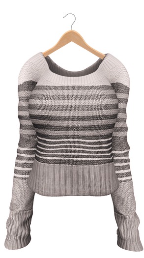 Bueno -Mishi Sweaters Striped-Smoke