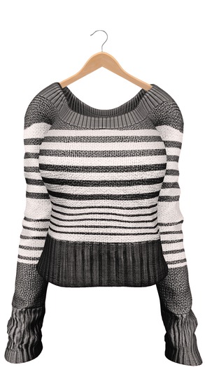 Bueno -Mishi Sweaters Striped-Grey
