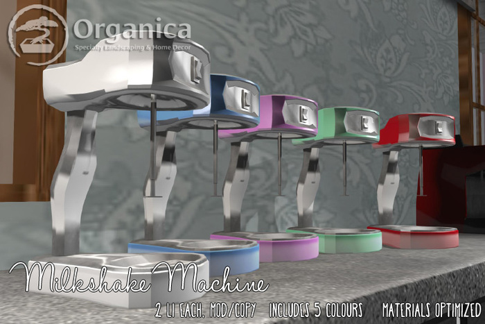 [ Organica ] Milkshake Machines