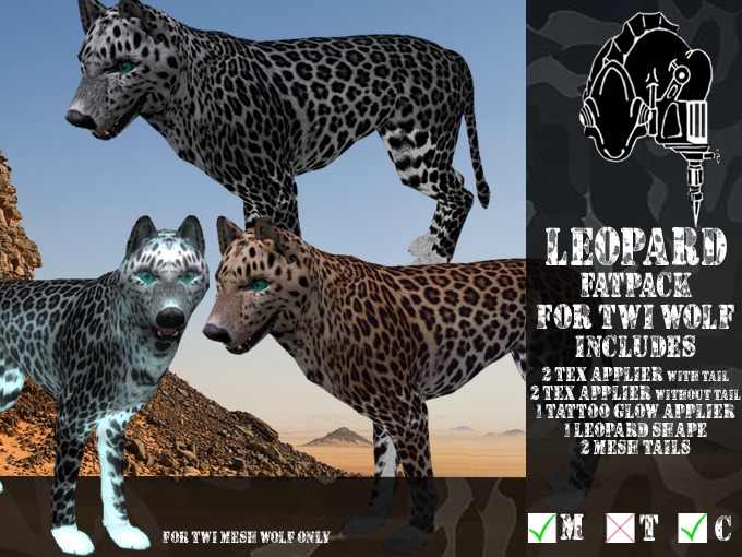 *CMFL* Leopard Applier Kit Fatpack (boxed)