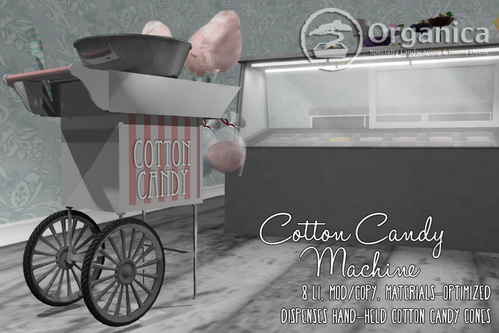 [ Organica ] Cotton Candy Machine