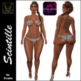 JCD Scintille Sequin Bikini w/Omega Appliers (bagged)