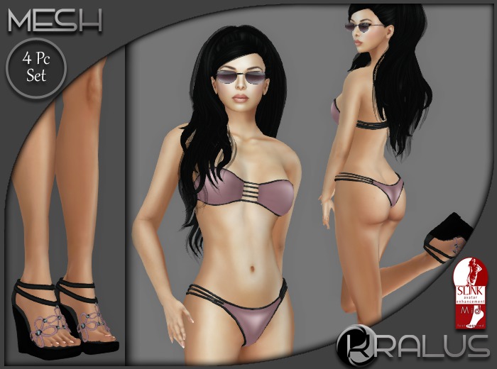 ::KRALUS::  Just Beachie : Pink Champagne 