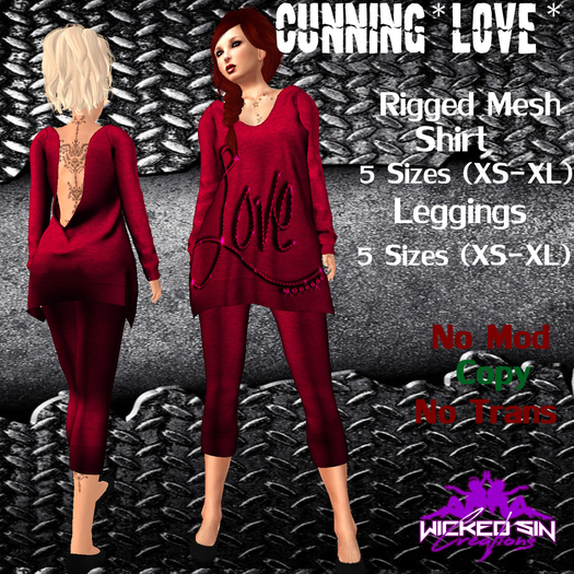^WSC^ Cunning *Love* {Mesh}