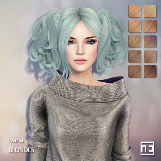 TRUTH HAIR Ivana (Mesh Hair) - blondes