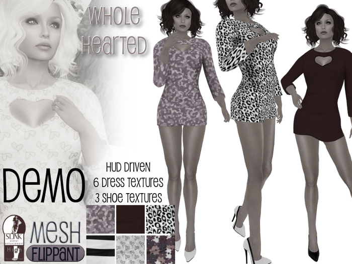 Whole-Hearted Dress with Classic Pumps [DEMO]