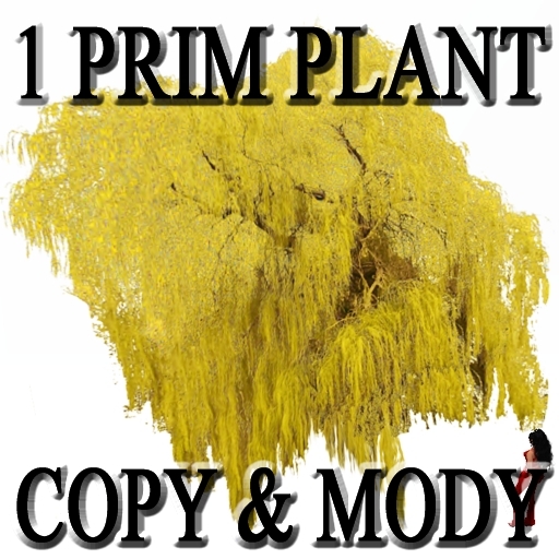 * GuTi 1 prim plant copyable Trauerweide Weeping Willow