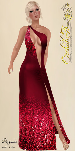 ** Orchidea** VIRGINIE red 