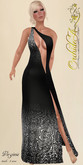 ** Orchidea** VIRGINIE black 