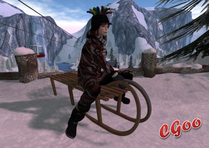 CGoo ridable sledge