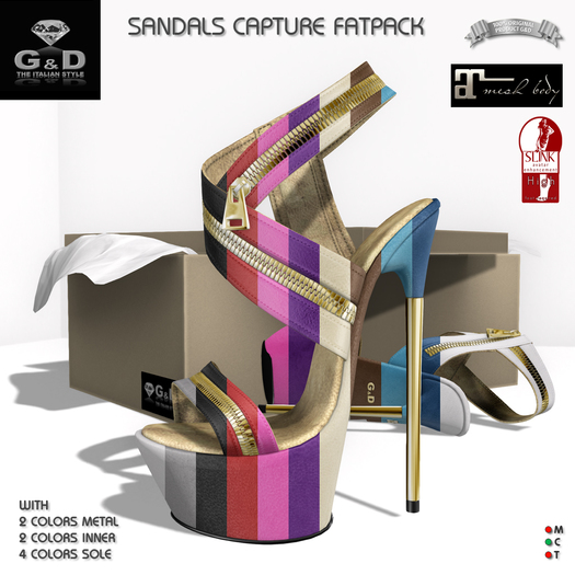 G&D Sandals Capture FatPack (wear)