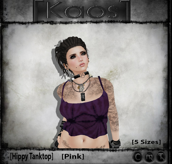 [Kaos] Hippy Tanktop - Aqua