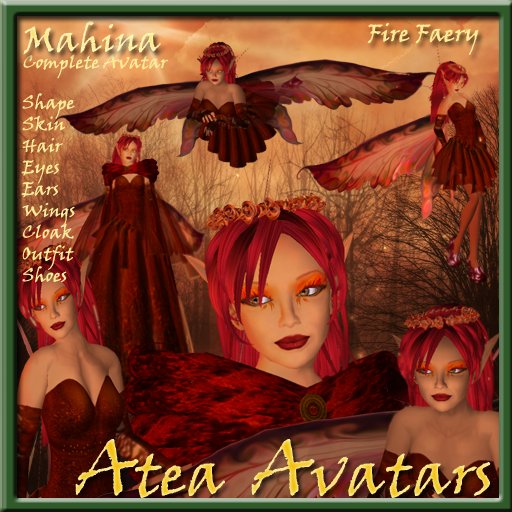 Mahina Fire Faery Queen