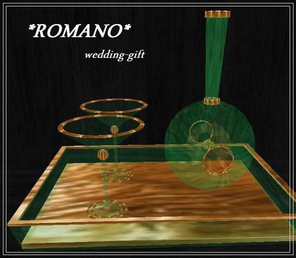 *ROMANO*  wedding  present