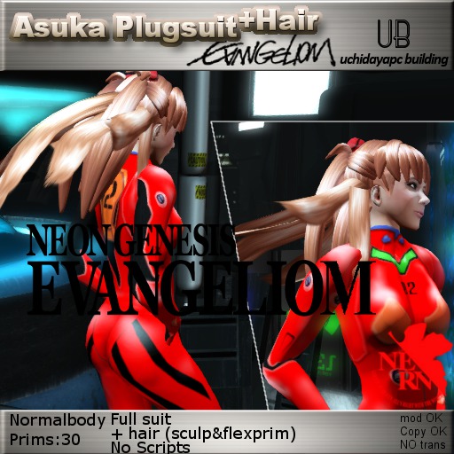 Asuka Plugsuit&Hair 