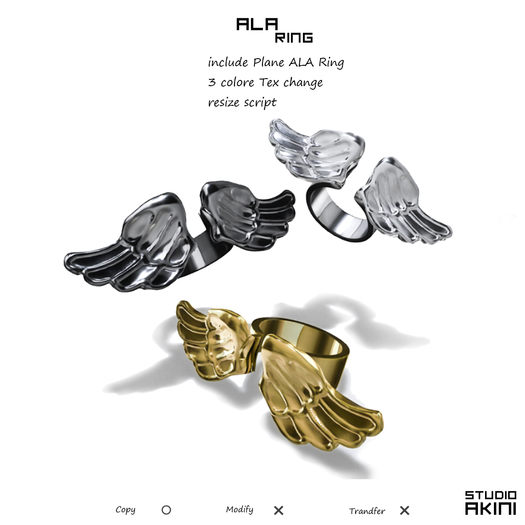 "studio AKINI"Ala-Ring-Plain