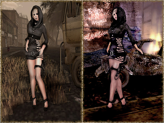 echt schniddig lost black