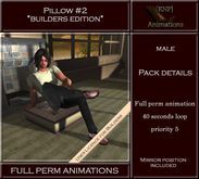 [RNP] Pillow Sit #2_Male - Full Perm Animation