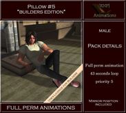 [RNP] Pillow Sit #5_Male - Full Perm Animation