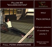 [RNP] Pillow Sit #6_Male - Full Perm Animation