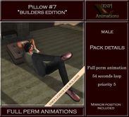 [RNP] Pillow Sit #7_Male - Full Perm Animation