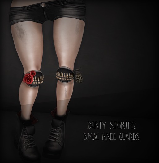 .DirtyStories. B.M.V. Knee Guards