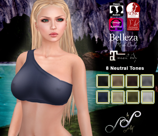 Sky - Sling Tank Top Neutrals