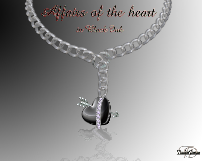 *TD* Affairs of the Heart Chain in Liquid Ink      BX