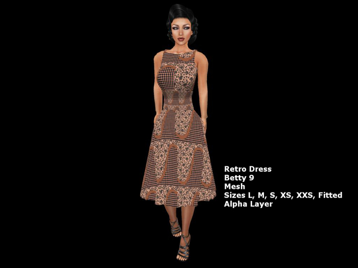 Betty 9 Retro Dress