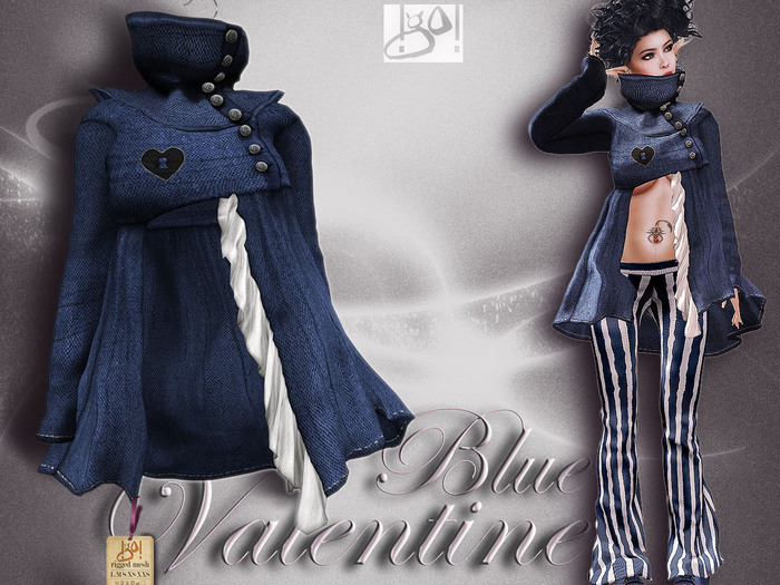 !gO! Valentine jacket - Blue
