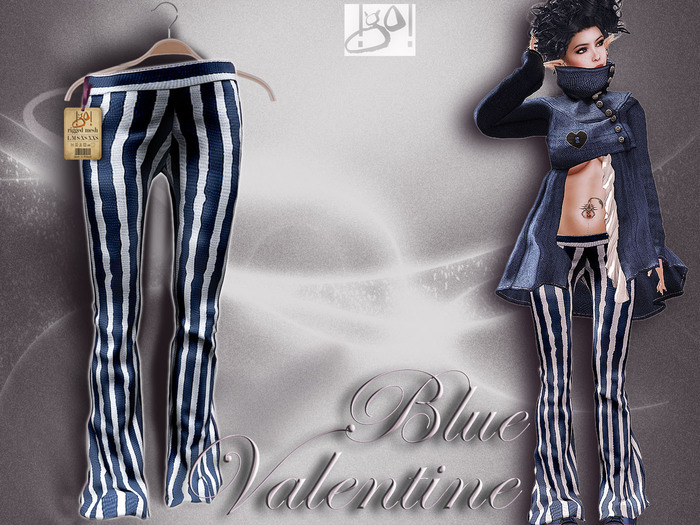 !gO! Valentine pants - Blue