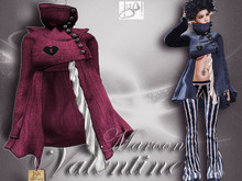 !gO! Valentine jacket - Maroon