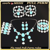 LW_ Mesh Hat with 3 Roses - 1