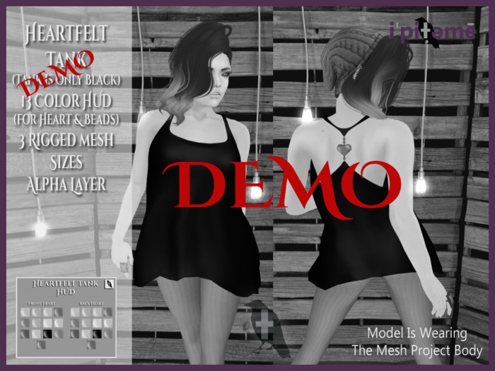~i~ Heartfelt Tank & HUD DEMO (Boxed)