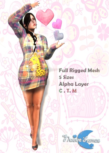 Maternity MiniDress WinterGiraffe