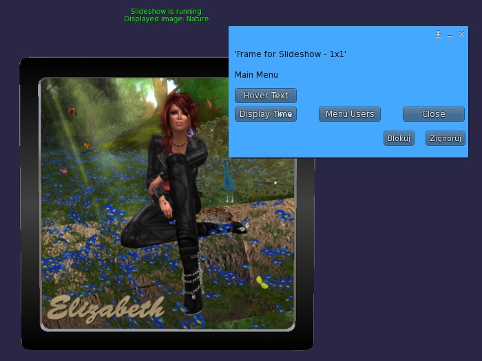 Frame for Slideshow - 1x1