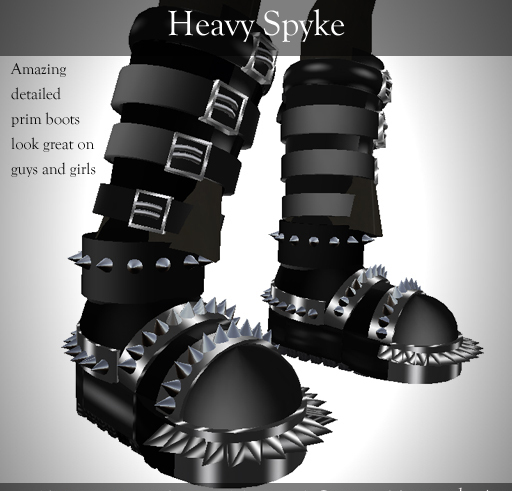 Heavy Spyke - Neko Style Boots
