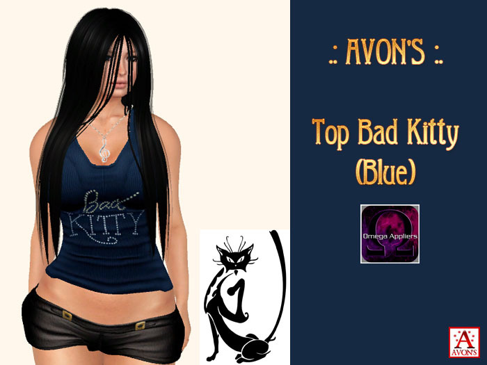 .: AVON'S :. Omega Advanced Applier - Top Bad Kitty (Blue)