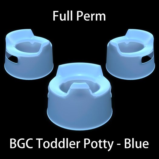 BGC Toddler Potty - Blue