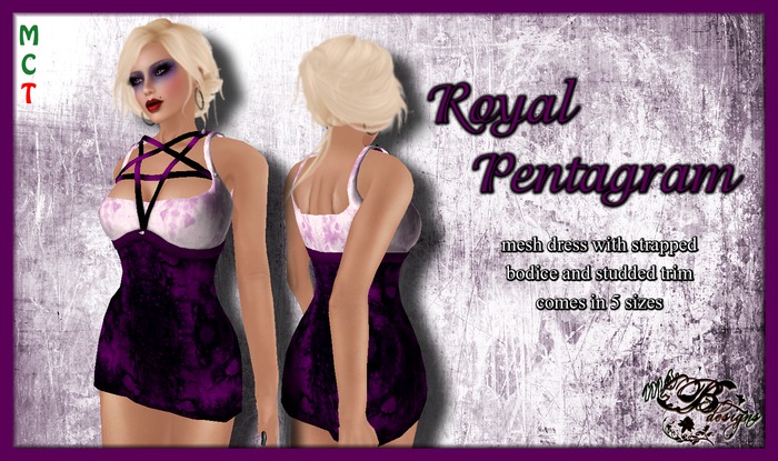 {Ms. B. Designs} Royal Pentagram Boxed
