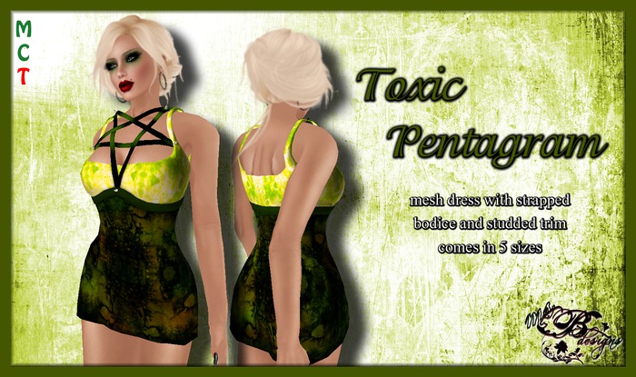 {Ms. B. Designs} Toxic Pentagram Boxed