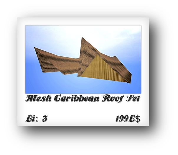 "M" Mesh Inside "M" Mesh Caribbean Roof Set