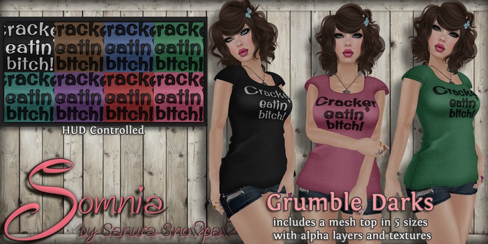 .: Somnia :. Grumble Darks {Crated}