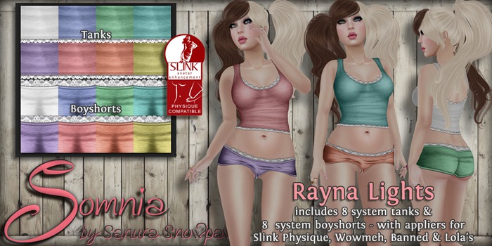 .: Somnia :. Rayna Lights {Crated}