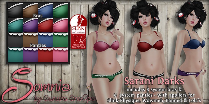 .: Somnia :. Sarani Darks {Crated}